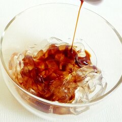 和風葛きりデザート レシピ 作り方 By デブネコたん W ノ 楽天レシピ